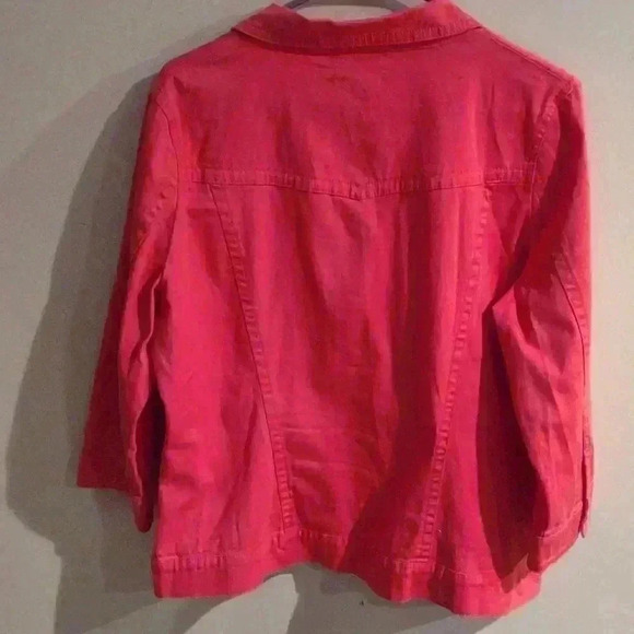 Bandolino jacket pink size‎ large - Picture 5 of 5